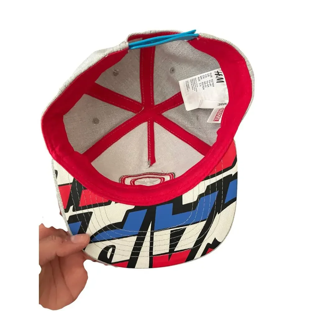 H&M Marvel Toddler’s Captain America Embroidered Superhero Flat Baseball Cap Hat